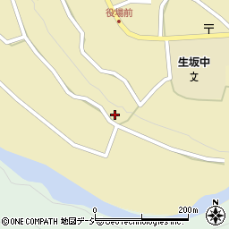長野県東筑摩郡生坂村5540周辺の地図