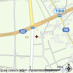 栃木県河内郡上三川町多功737周辺の地図