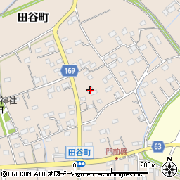 茨城県水戸市田谷町260周辺の地図