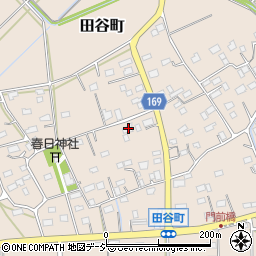 茨城県水戸市田谷町169周辺の地図