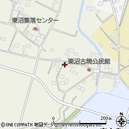 栃木県真岡市東沼1117周辺の地図