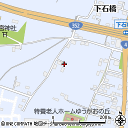 栃木県下野市下石橋476周辺の地図