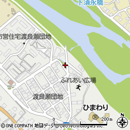 渡良瀬公園周辺の地図