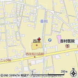 長野県北安曇郡松川村5723-211周辺の地図
