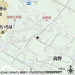 茨城県ひたちなか市高野352周辺の地図