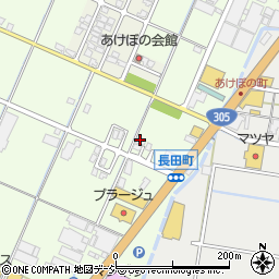 石川県小松市長田町ロ30-5周辺の地図