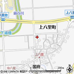 石川県小松市上八里町丙周辺の地図