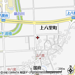 石川県小松市上八里町（丙）周辺の地図