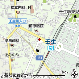 栃木県下都賀郡壬生町中央町12-11周辺の地図