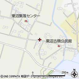 栃木県真岡市東沼1177周辺の地図