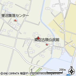 栃木県真岡市東沼1133周辺の地図