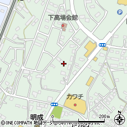 茨城県ひたちなか市高場周辺の地図