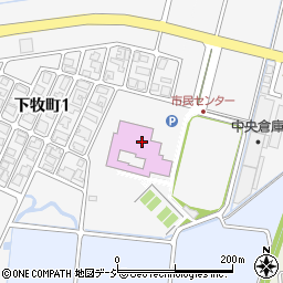 小松市民センター体育館周辺の地図