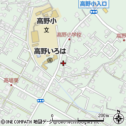 茨城県ひたちなか市高野218-8周辺の地図