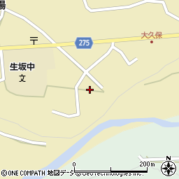 長野県東筑摩郡生坂村5295周辺の地図