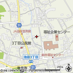 株式会社相模組池田営業所周辺の地図
