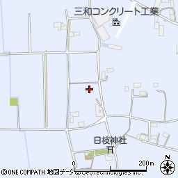 栃木県栃木市都賀町家中666-1周辺の地図