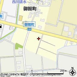 石川県小松市御館町甲周辺の地図