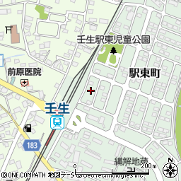 栃木県下都賀郡壬生町駅東町15周辺の地図