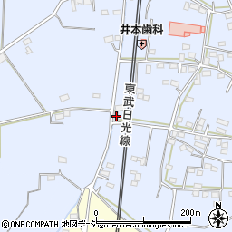 栃木県栃木市都賀町家中2148-1周辺の地図