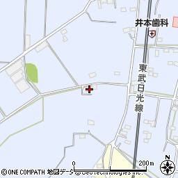 栃木県栃木市都賀町家中6206周辺の地図