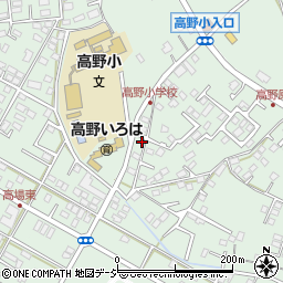 茨城県ひたちなか市高野218-12周辺の地図