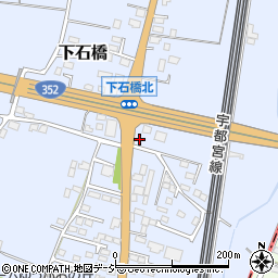 栃木県下野市下石橋198周辺の地図