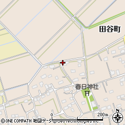 茨城県水戸市田谷町4415周辺の地図