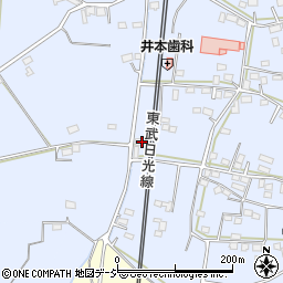 栃木県栃木市都賀町家中2148周辺の地図