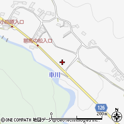 群馬県高崎市箕郷町善地1854周辺の地図