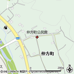仲方町公民館周辺の地図