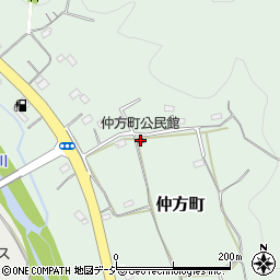 仲方町公民館周辺の地図