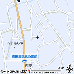 長野県上田市真田町本原下原周辺の地図