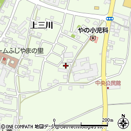 栃木県河内郡上三川町上三川3419周辺の地図