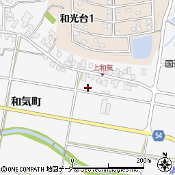 石川県能美市和気町は周辺の地図