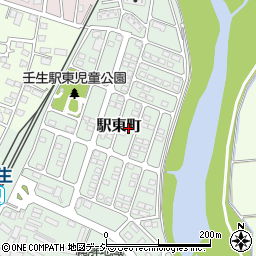 栃木県下都賀郡壬生町駅東町24周辺の地図
