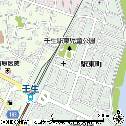 栃木県下都賀郡壬生町駅東町27周辺の地図