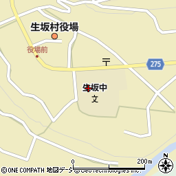 長野県東筑摩郡生坂村5445周辺の地図