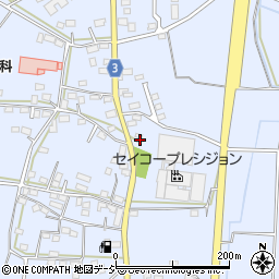 栃木県栃木市都賀町家中2237周辺の地図