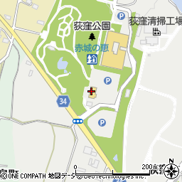 赤城の恵周辺の地図