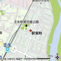 栃木県下都賀郡壬生町駅東町26周辺の地図