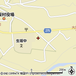 長野県東筑摩郡生坂村5340周辺の地図