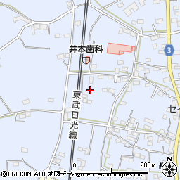 栃木県栃木市都賀町家中2152-9周辺の地図