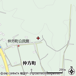栃木県栃木市仲方町270周辺の地図