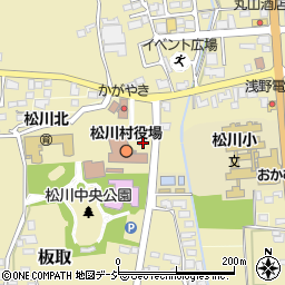 長野県北安曇郡松川村82-5周辺の地図
