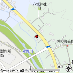 栃木県栃木市仲方町173周辺の地図