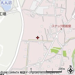 群馬県前橋市横沢町210-4周辺の地図