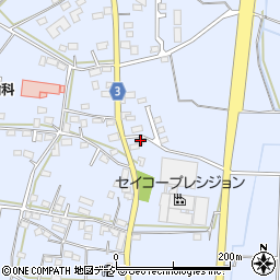栃木県栃木市都賀町家中2236-1周辺の地図
