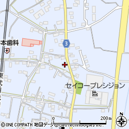 栃木県栃木市都賀町家中2235周辺の地図
