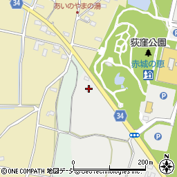 群馬県前橋市荻窪町497周辺の地図